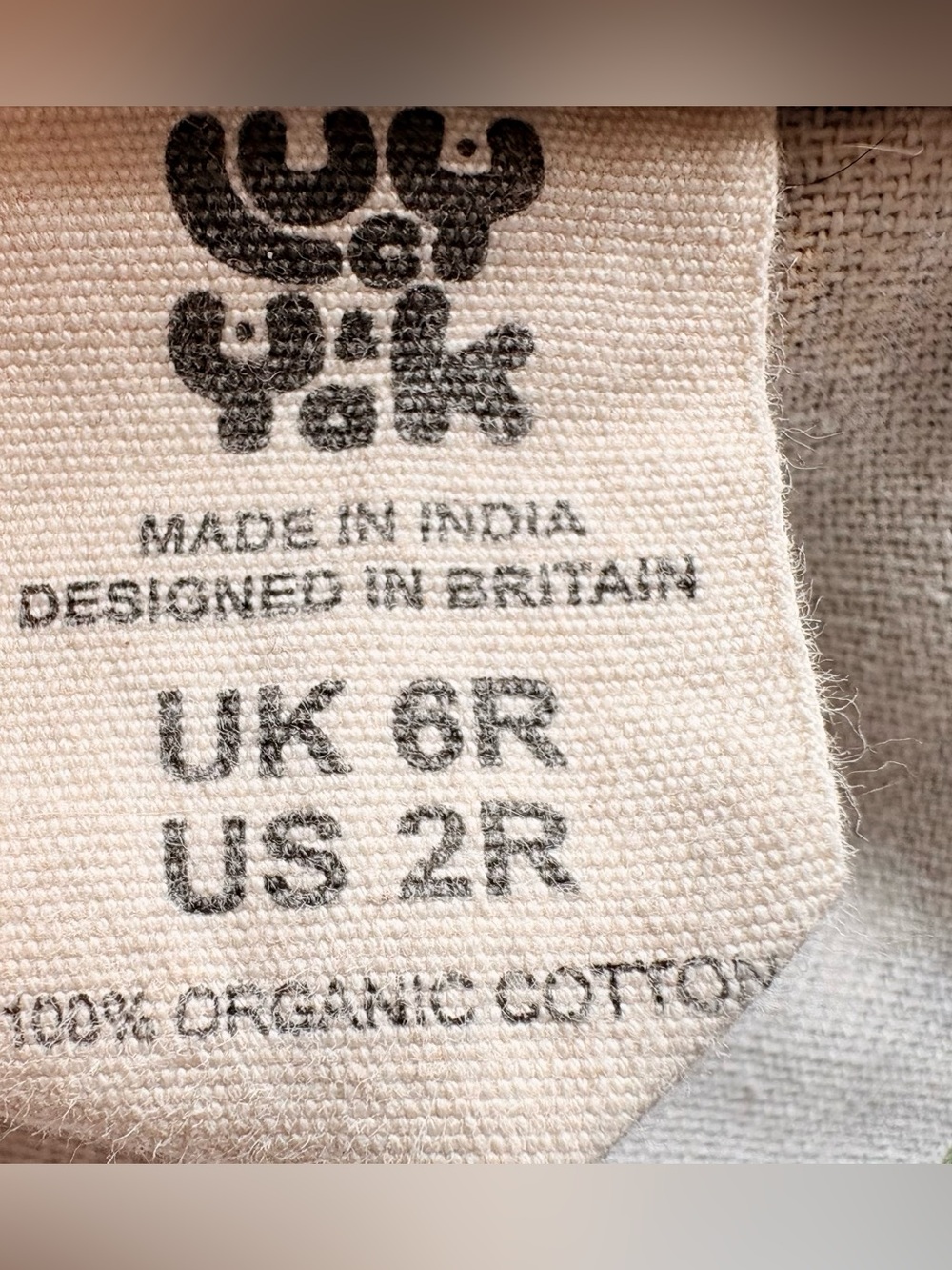 Lucy & Yak Dungarees Overalls Organic Cotton RARE Gardening Seeds Print Size 2 - Picture 8 of 8